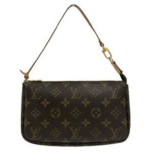 Louis Vuitton Accessoires Bag Brown Zipper Handbag Pochette Monogram